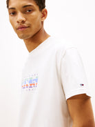 Tommy Jeans Ecru Tee dm0dm22307 YBL