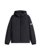 Tommy Jeans Black Hooded Jacket DM0DM22065 0gk