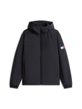 Load image into Gallery viewer, Tommy Jeans Black Hooded Jacket DM0DM22065 0gk