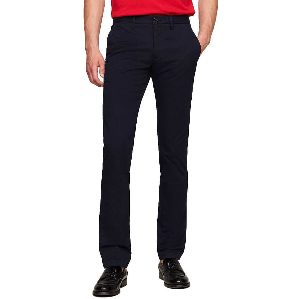 Tommy Hilfiger Slim Chinos in Navy mw0mw28883 dw5
