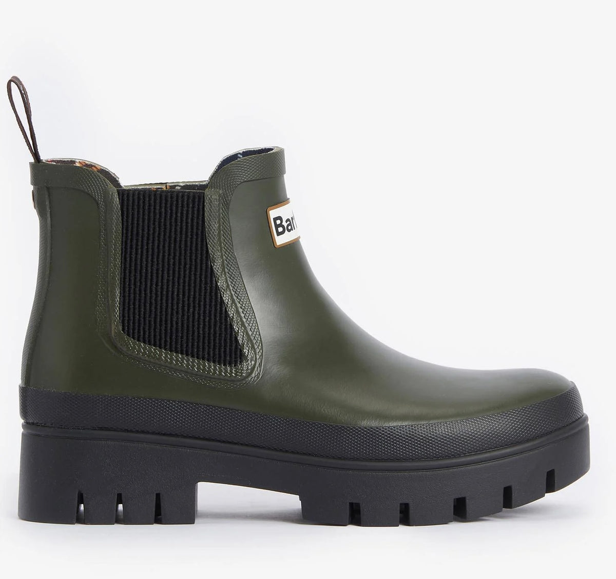 Barbour Halton Wellingtons Olive LRF01000