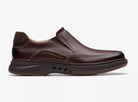 Clarks Mahogany Brown Slip On Shoe Un Briley Step