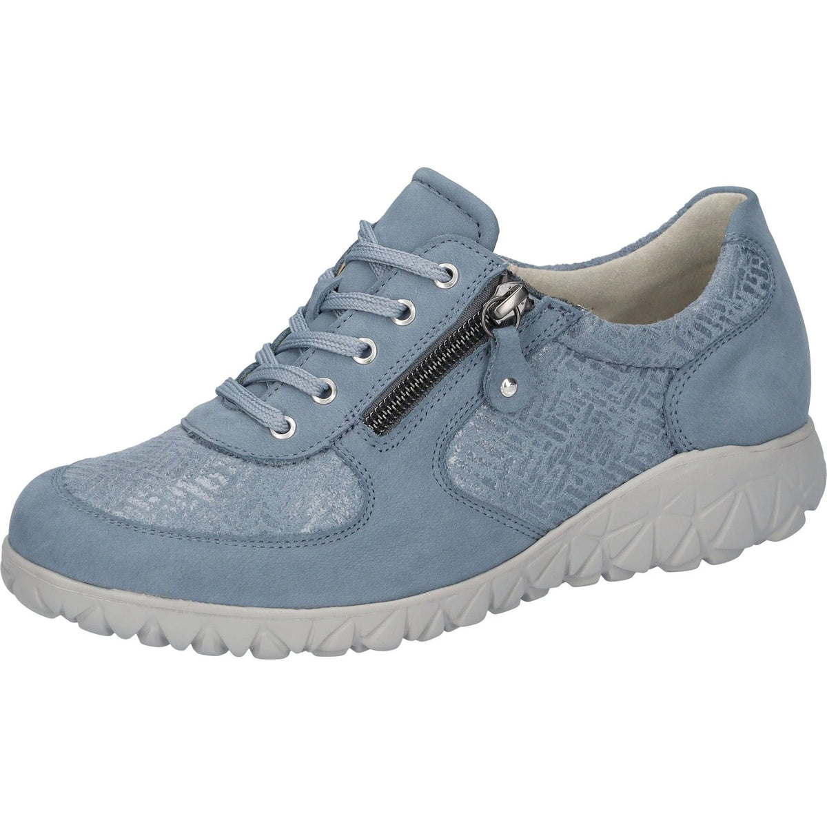 Waldlaufer Low Wedge Shoe Denim Blue H89001-227-263