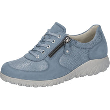 Load image into Gallery viewer, Waldlaufer Low Wedge Shoe Denim Blue H89001-227-263