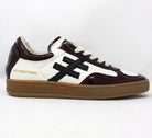 Another Trend White Burgundy Faux Fur Lined Trainers A0349396