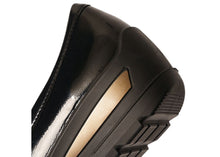 Load image into Gallery viewer, Ara Black Leopard Wedge Wide Shoe 12.50609.11