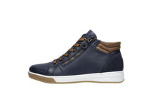 Load image into Gallery viewer, Ara | High Top Trainer Boots in Navy &amp; Nuts | 12.24499.92