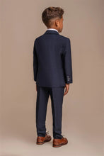 Load image into Gallery viewer, Cavani Caridi Navy 3 Piece Boys Suit