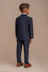 Cavani Caridi Navy 3 Piece Boys Suit