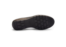 Load image into Gallery viewer, Ara Black Leopard Wedge Wide Shoe 12.50609.11