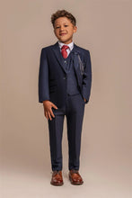 Load image into Gallery viewer, Cavani Caridi Navy 3 Piece Boys Suit