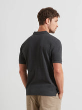 Load image into Gallery viewer, Farah | Cunningham Polo Shirt in Washed Black | F4KFG014 009