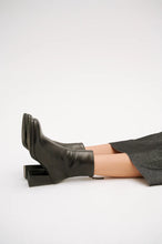 Load image into Gallery viewer, Regarde Le Ciel | 6.5cm Block Heel Ankle Boots in Black with Side Zip | Analisa 02
