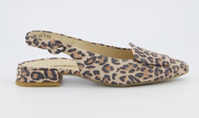 Load image into Gallery viewer, Paul Green Leopard Print Suede Slingback Shoe 6090 070