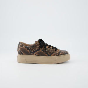 Paul Green Brown Snake Trainers 5469