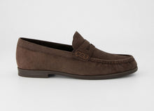 Load image into Gallery viewer, Paul Green Brown Suede Loafers 1228 001