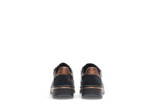 Load image into Gallery viewer, Ara | Sapporo Wide H Fit Lace &amp; Zip Trainers in Black &amp; Bronze | 12.27540.01