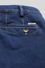 Load image into Gallery viewer, Meyer | Oslo Denim Trousers with Stretch Waistband in Blue Stone | 4541 17