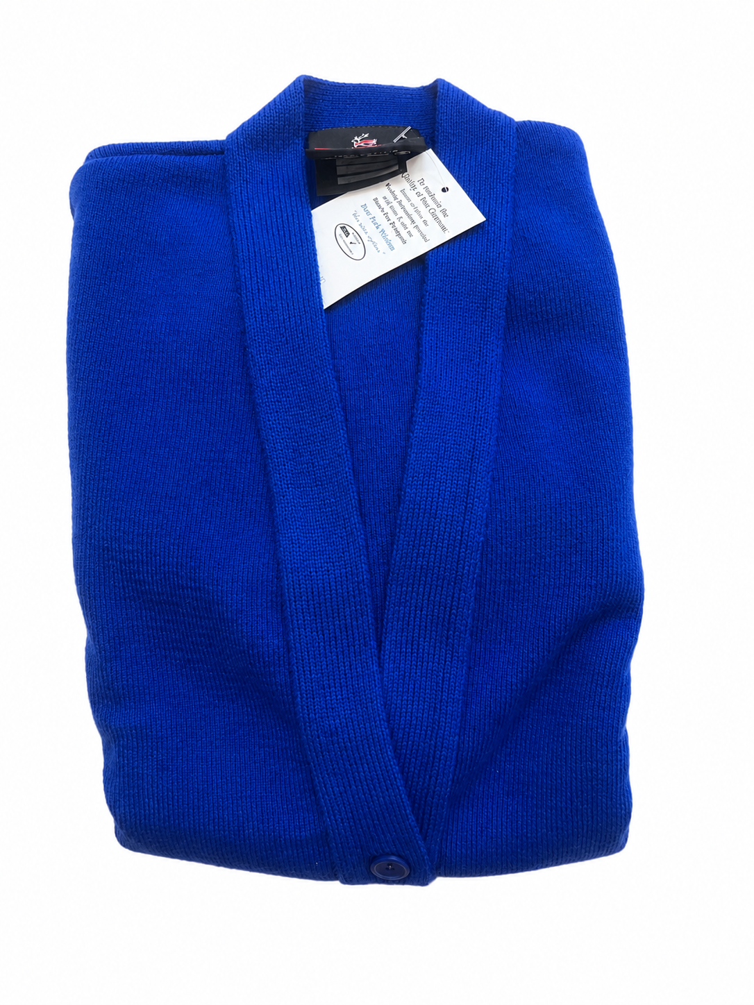 Royal Blue School Cardigan