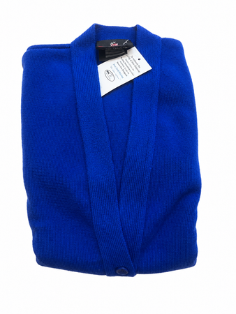Royal Blue School Cardigan