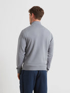 Farah Icelandic Blue Zip Sweat F4KFG056 926