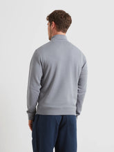 Load image into Gallery viewer, Farah Icelandic Blue Zip Sweat F4KFG056 926