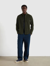 Load image into Gallery viewer, Farah Green Cord Overshirt f4wfe035 300