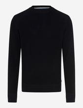 Load image into Gallery viewer, Brax Navy Crew Knit 70-0539 Roy 23