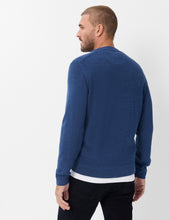 Load image into Gallery viewer, Brax Steel Blue Crew Knit 70-0539 Roy 25
