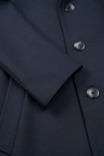 Load image into Gallery viewer, Bugatti | Stretch Fabric Coat in Navy with Insert | 626228 64084 390