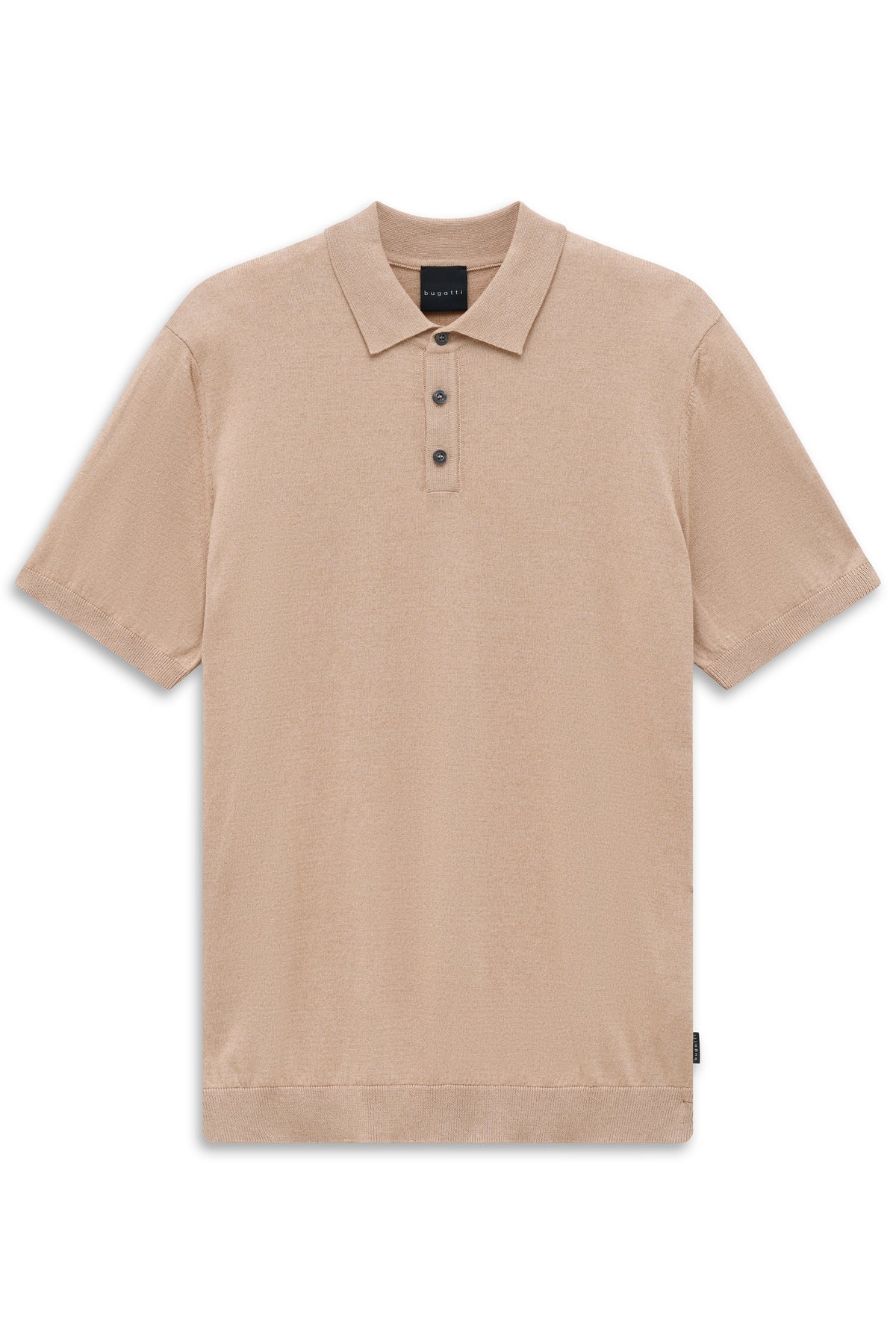 Bugatti Beige Knitted Polo 7100 15522e 40