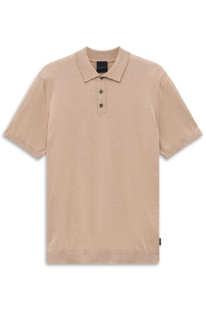 Bugatti Beige Knitted Polo 7100 15522e 40