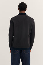 Load image into Gallery viewer, Bugatti Brown Long Sleeve Polo 8131 85081d 90