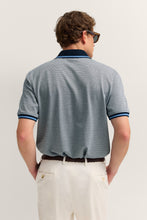 Load image into Gallery viewer, Bugatti Navy Printed Polo 8150 15103e 390