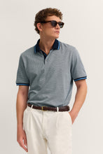 Load image into Gallery viewer, Bugatti Navy Printed Polo 8150 15103e 390
