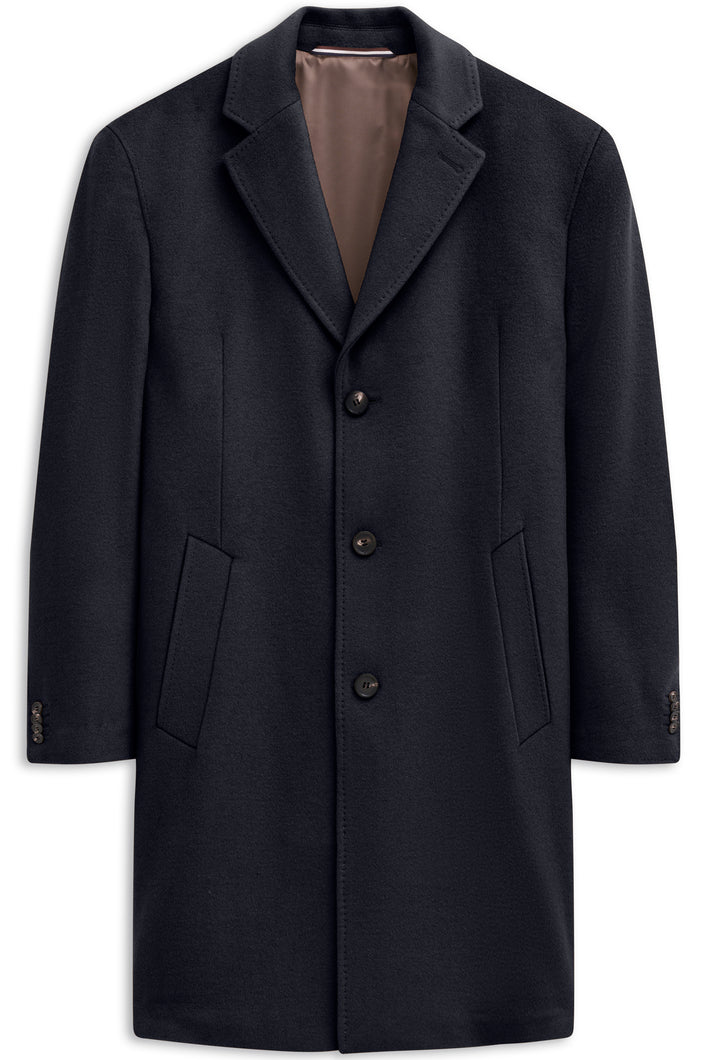 Bugatti Navy Wool Coat 821300 84240 390