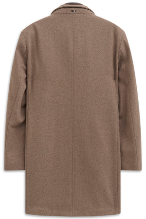 Bugatti Beige Wool Coat 821428 84203 050