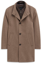 Load image into Gallery viewer, Bugatti Beige Wool Coat 821428 84203 050