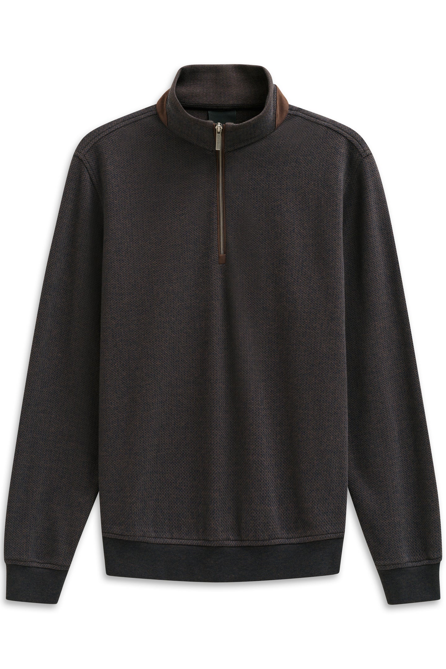 Bugatti Brown Zip Sweat 8550 85055d 90