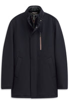 Bugatti Navy Wool Coat 874328 81063 390