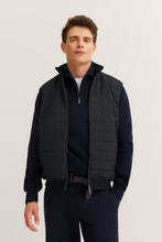 Load image into Gallery viewer, Bugatti Navy Gilet 8800 85051d 390