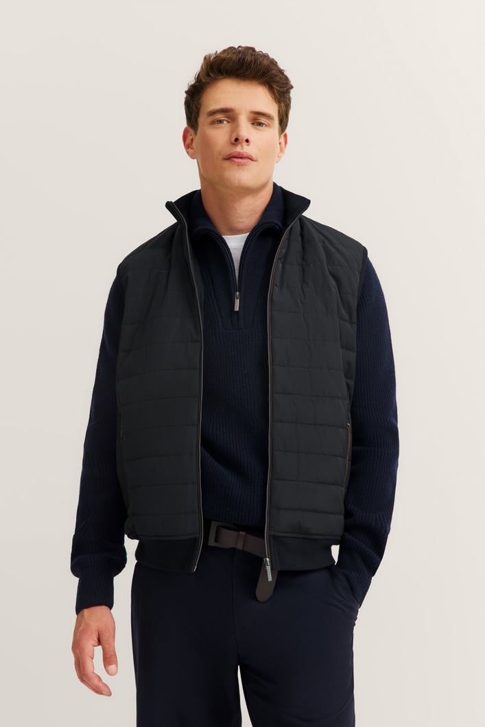 Bugatti Navy Gilet 8800 85051d 390