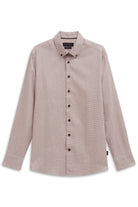 Bugatti Beige Print Shirt 9350 88405d 390