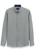 Load image into Gallery viewer, Bugatti Green Printed Shirt 9350 88518d 150