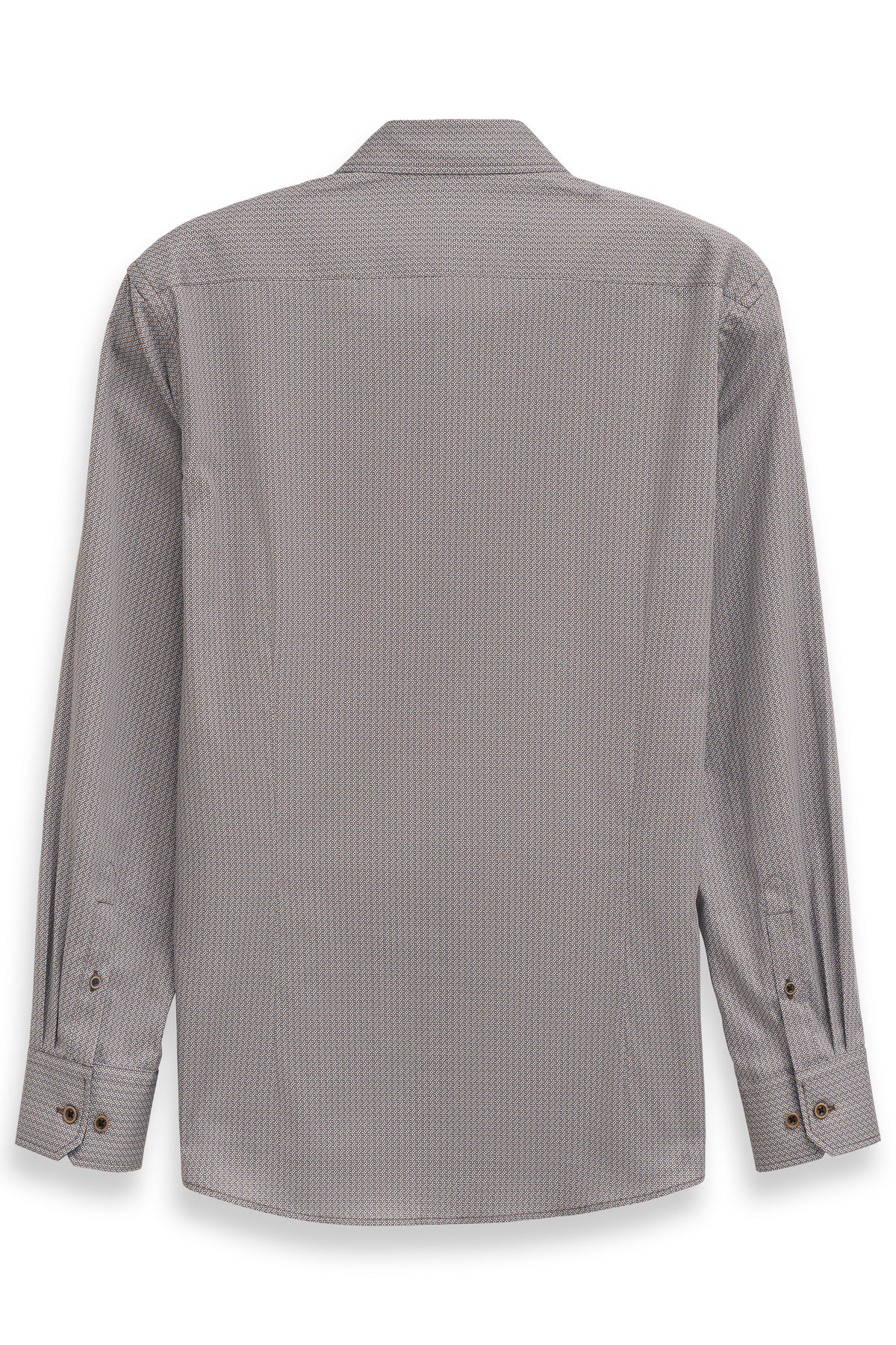 Bugatti Brown Printed Shirt 9350 88518d 60