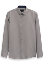 Load image into Gallery viewer, Bugatti Brown Printed Shirt 9350 88518d 60