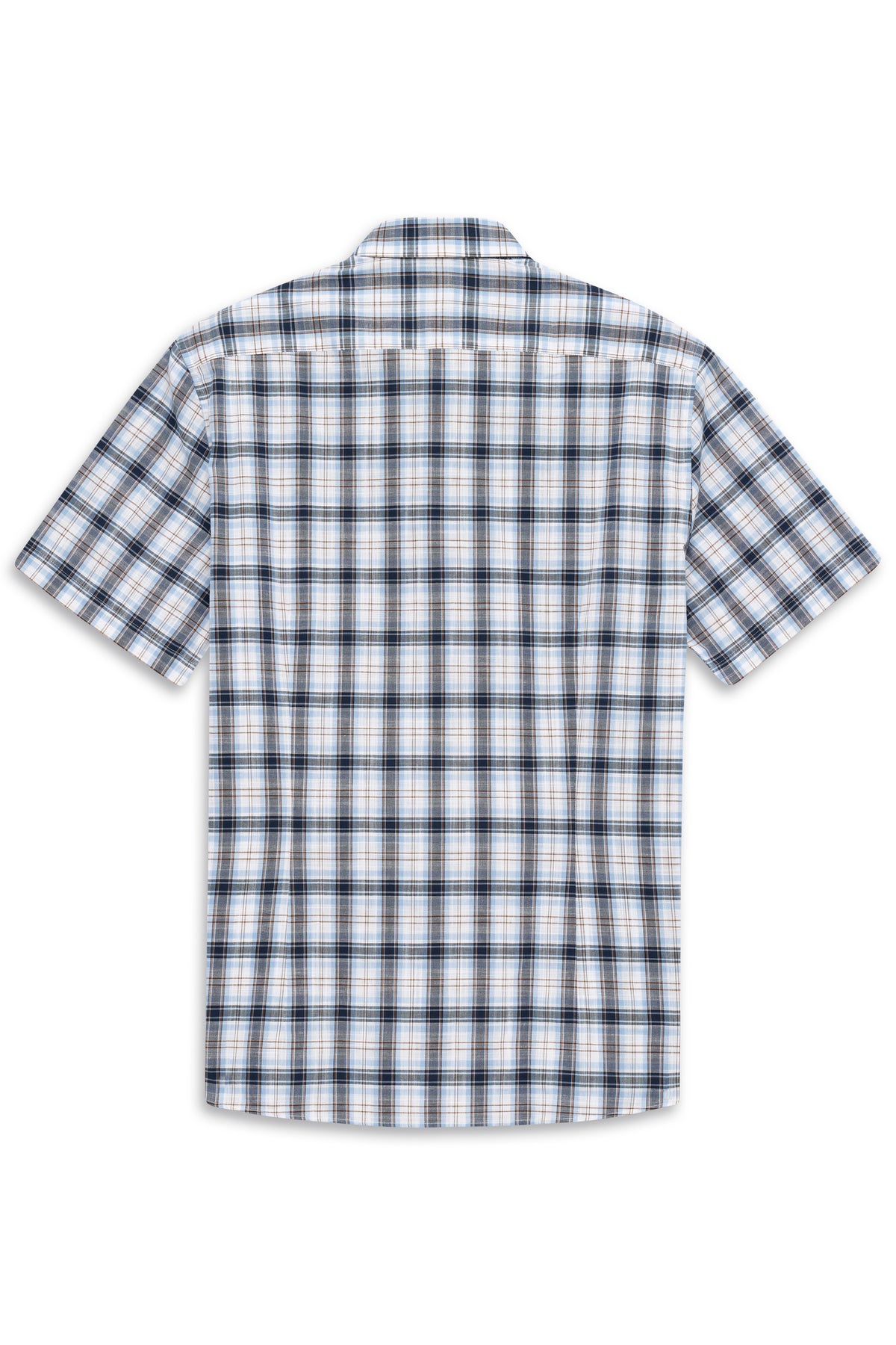 Bugatti Short Sleeve Check Shirt 9450 18337e 320