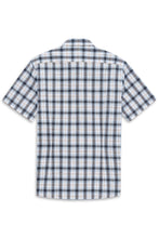 Load image into Gallery viewer, Bugatti Short Sleeve Check Shirt 9450 18337e 320