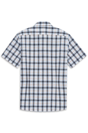 Bugatti Short Sleeve Check Shirt 9450 18337e 320