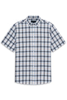 Bugatti Short Sleeve Check Shirt 9450 18337e 320
